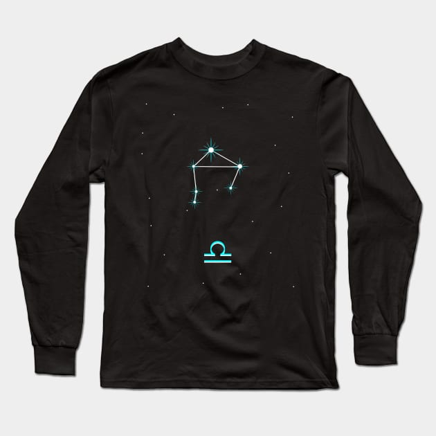 Libra Long Sleeve T-Shirt by SiSuSiSu